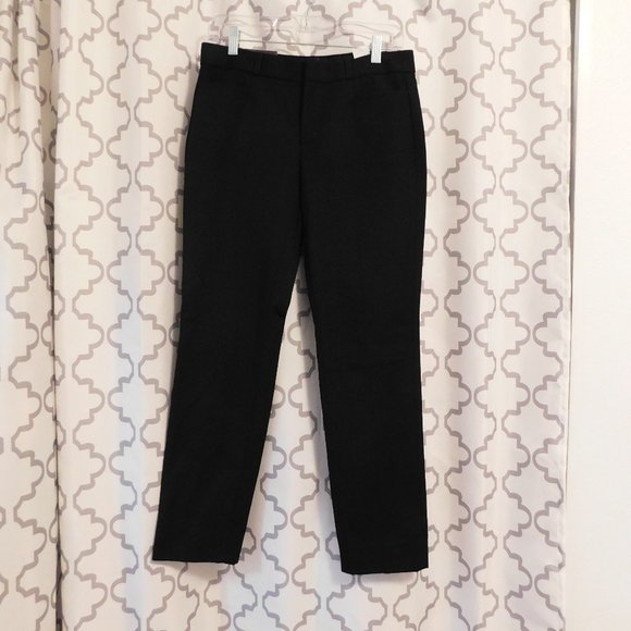 Banana Republic Pants - Banana Republic Black Mid Rise Cropped Pants - 4 (NWT)